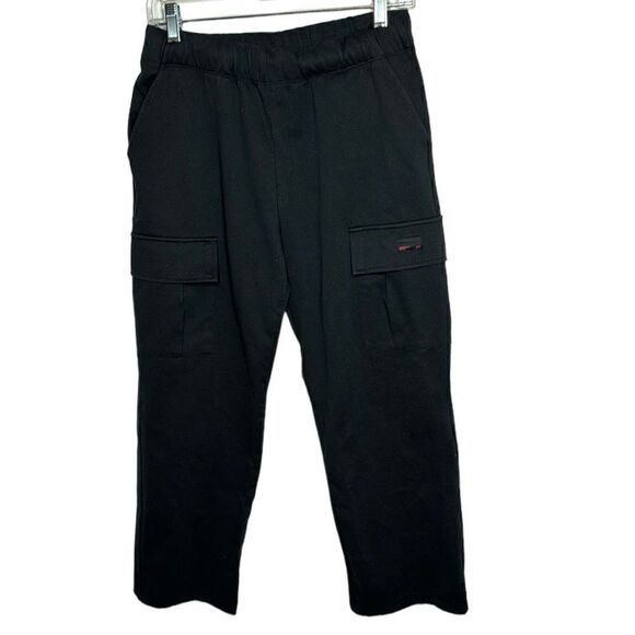 Zara Black Large Pocket Cargo Pants. Size Small. - Picture 1 of 11